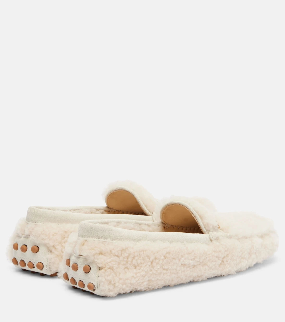 Tod's - Gommino suede-trimmed driving shoes