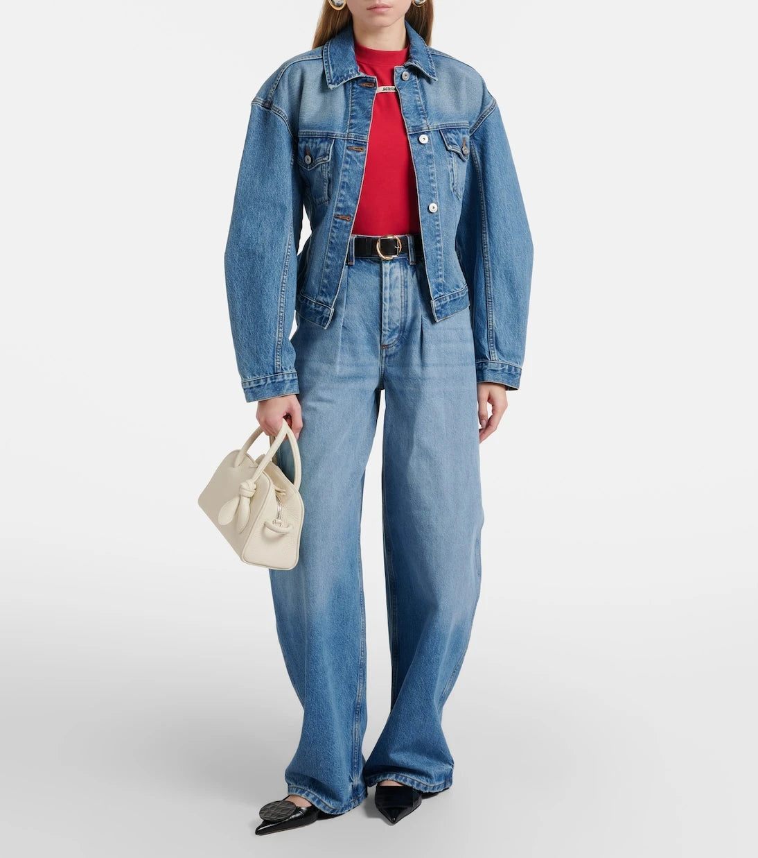 Jacquemus - Le Turismo leather tote bag