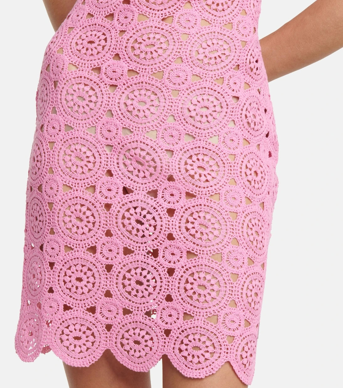 Rotate - Silke crochet slip dress