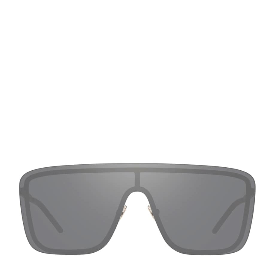 Saint Laurent Black Aviator Sunglasses