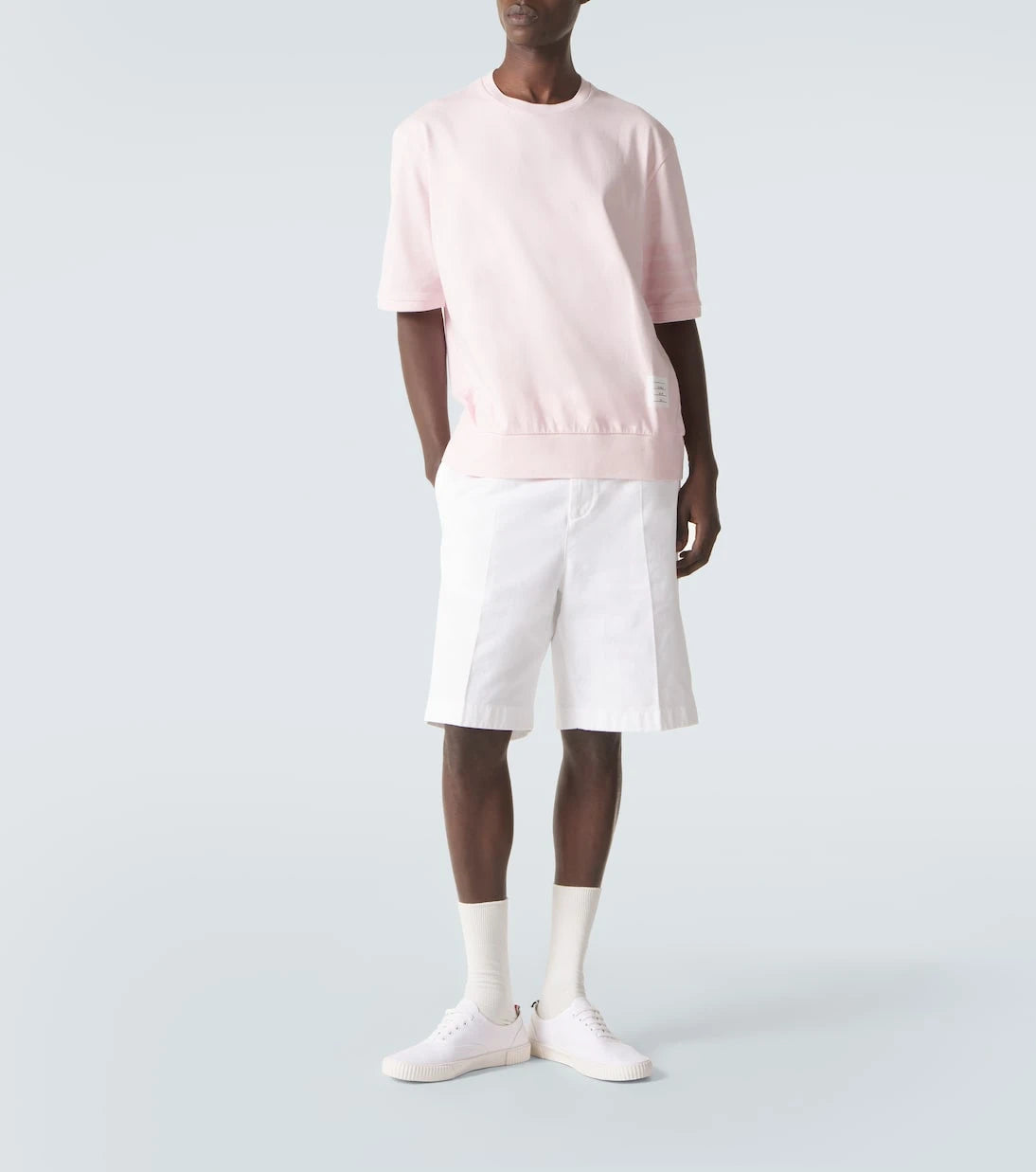 Thom Browne - 4-Bar cotton jersey T-shirt