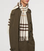 Burberry Cashmere Check Scarf