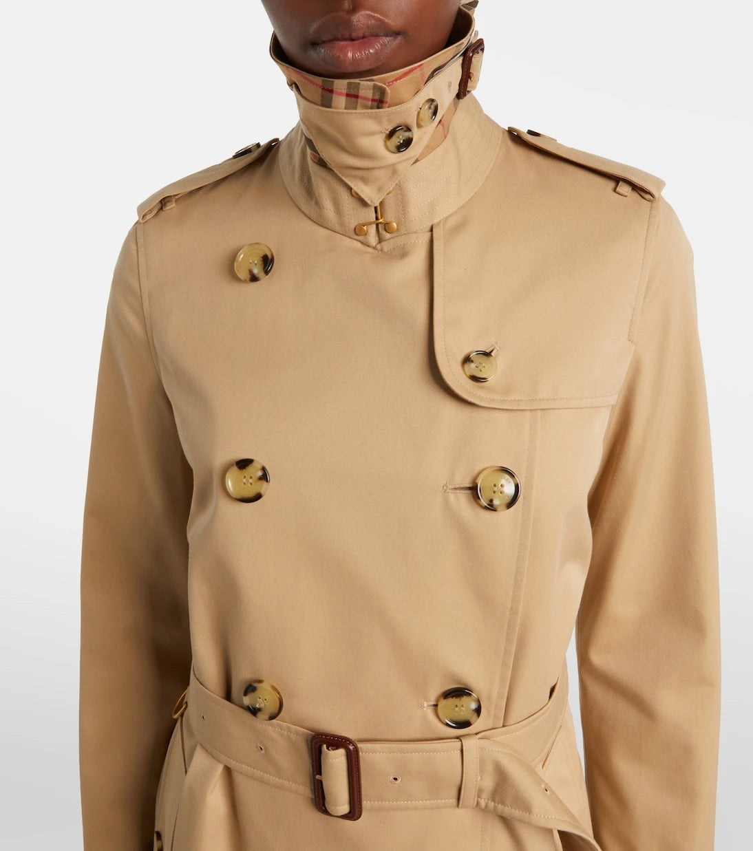 Burberry - Cotton gabardine trench coat