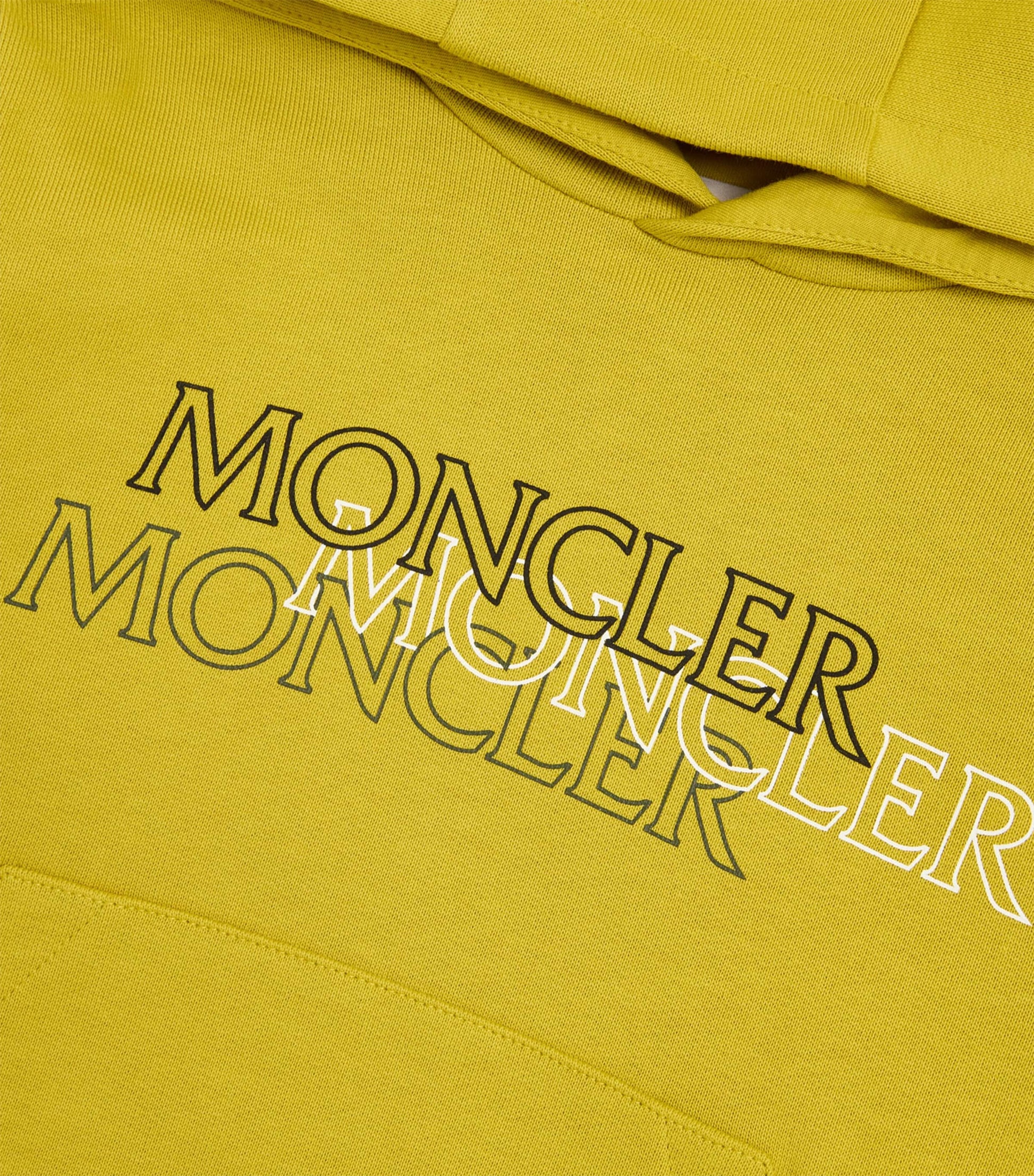 Moncler Enfant Cotton Triple Logo Hoodie (8-10 Years)