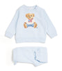 Ralph Lauren Kids Cotton-Blend Sweatshirt and Sweatpants Set (3-24 Months)