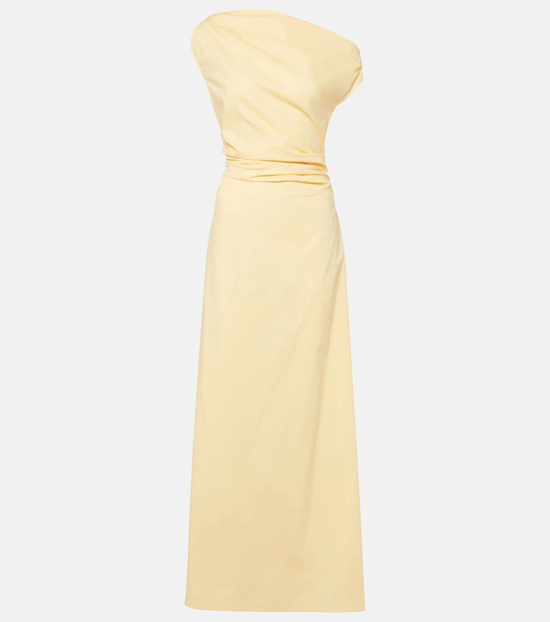 Staud - Phare one-shoulder cotton maxi dress