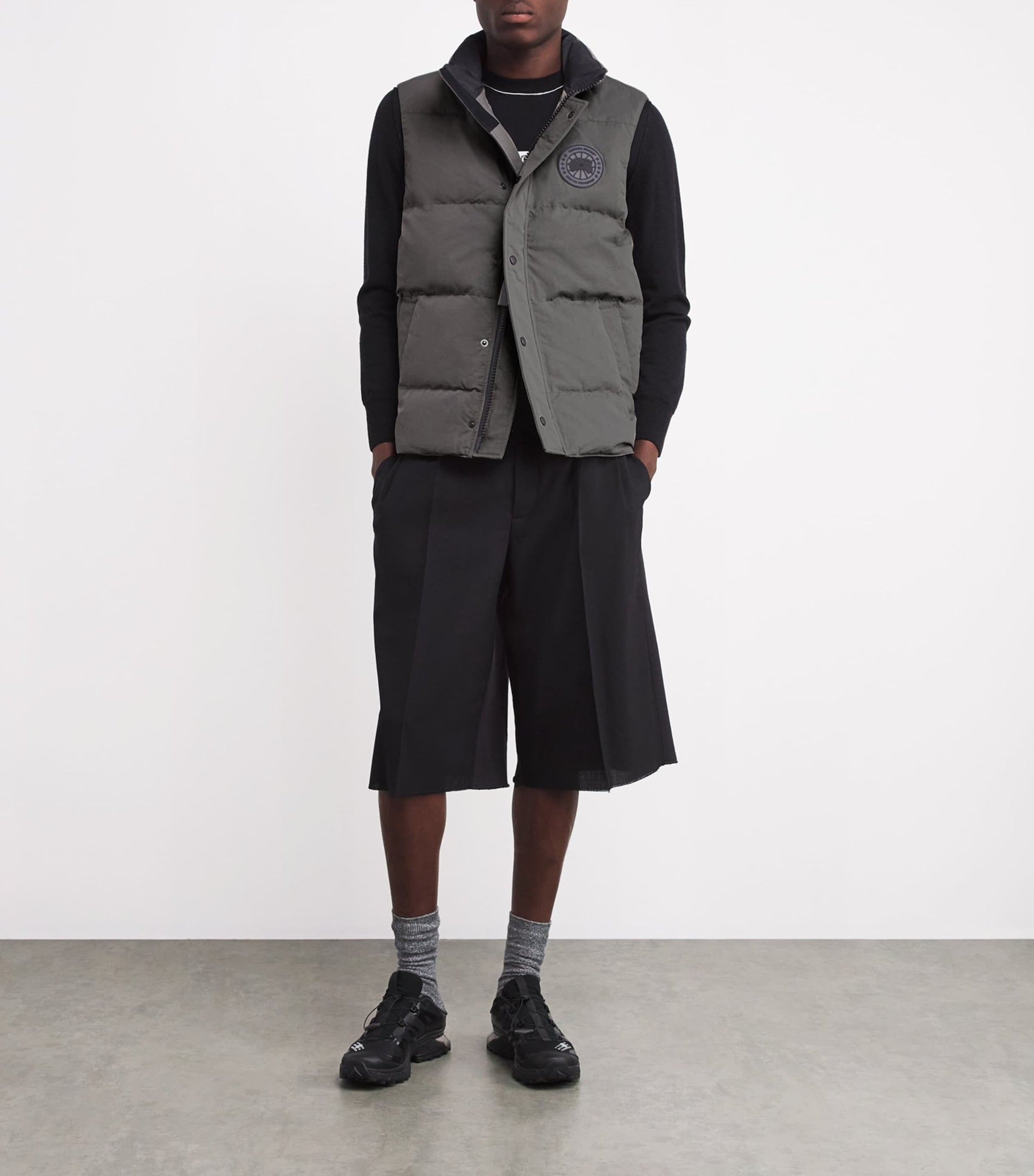 Canada Goose Grey Garson Puffer Gilet