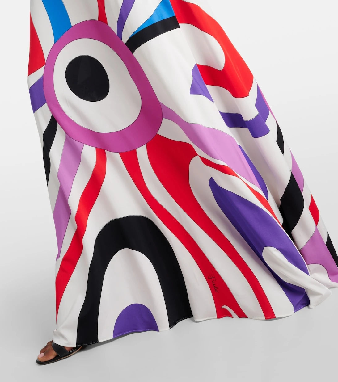 Pucci - Marmo jersey maxi skirt