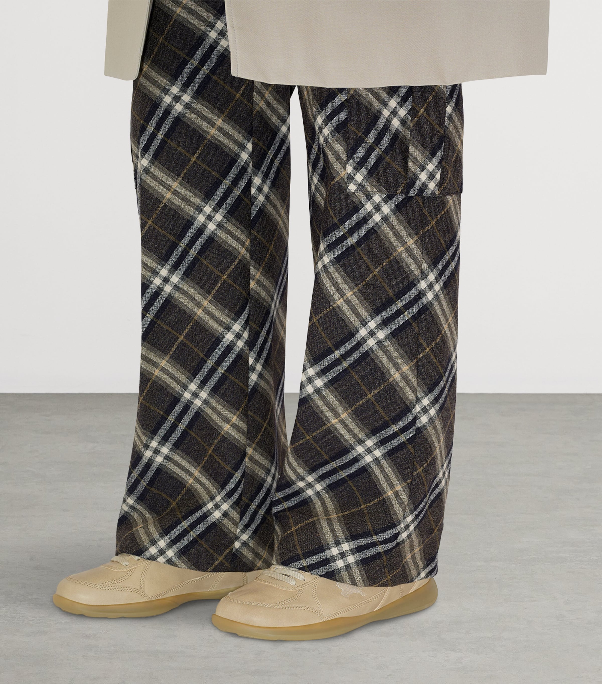 Burberry Leather Matrix Sneakers