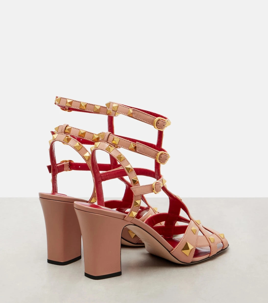 Valentino Garavani - Studdy 80 leather sandals