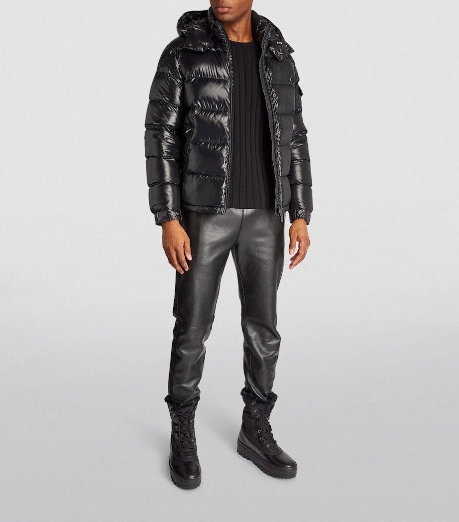 Black Maya Puffer Jacket