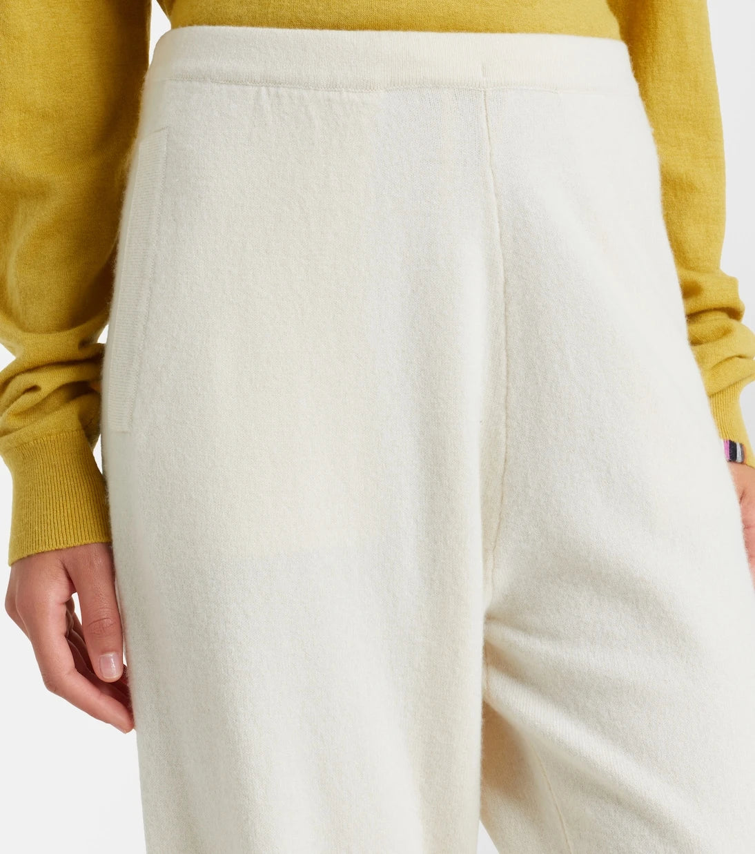 Extreme Cashmere - N°320 Rush cashmere-blend straight pants