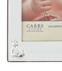 Carrs Silver Sterling Silver Bear Frame (6'' x 4'') SILVER