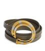 Green Leather Sardine Belt