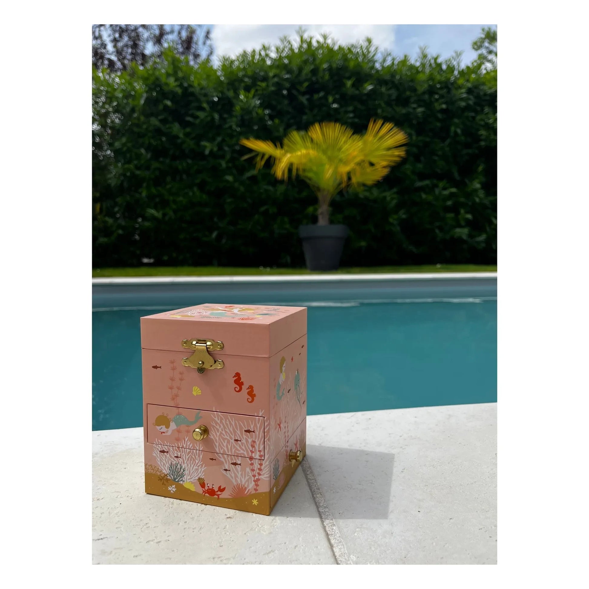 Trousselier - Siren music box | Pink