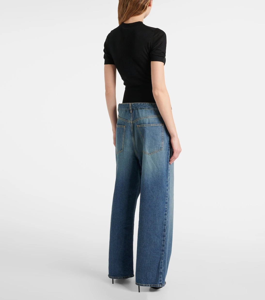Alaïa - Cropped cashmere top