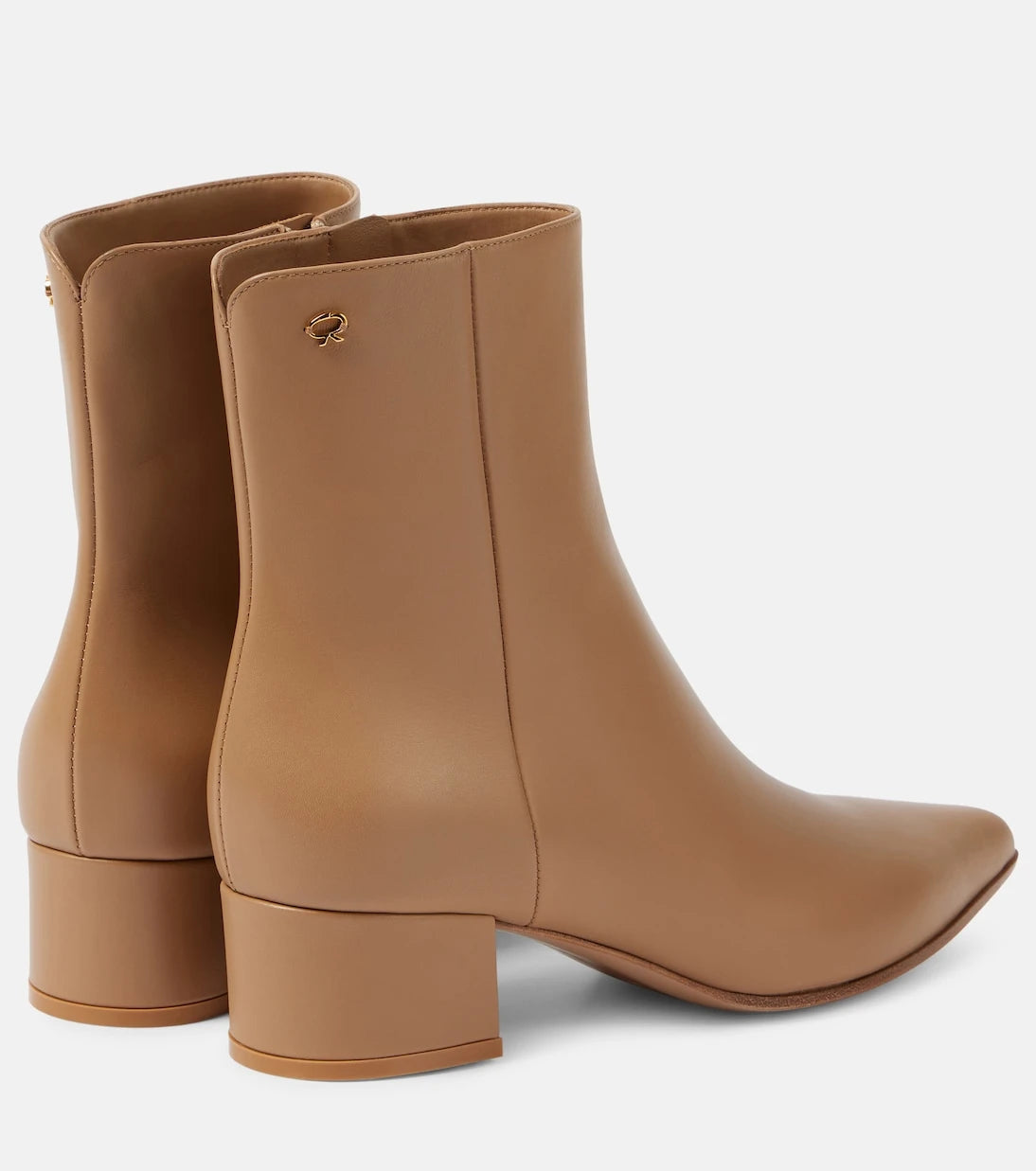 Gianvito Rossi - Lyell 45 leather ankle boots
