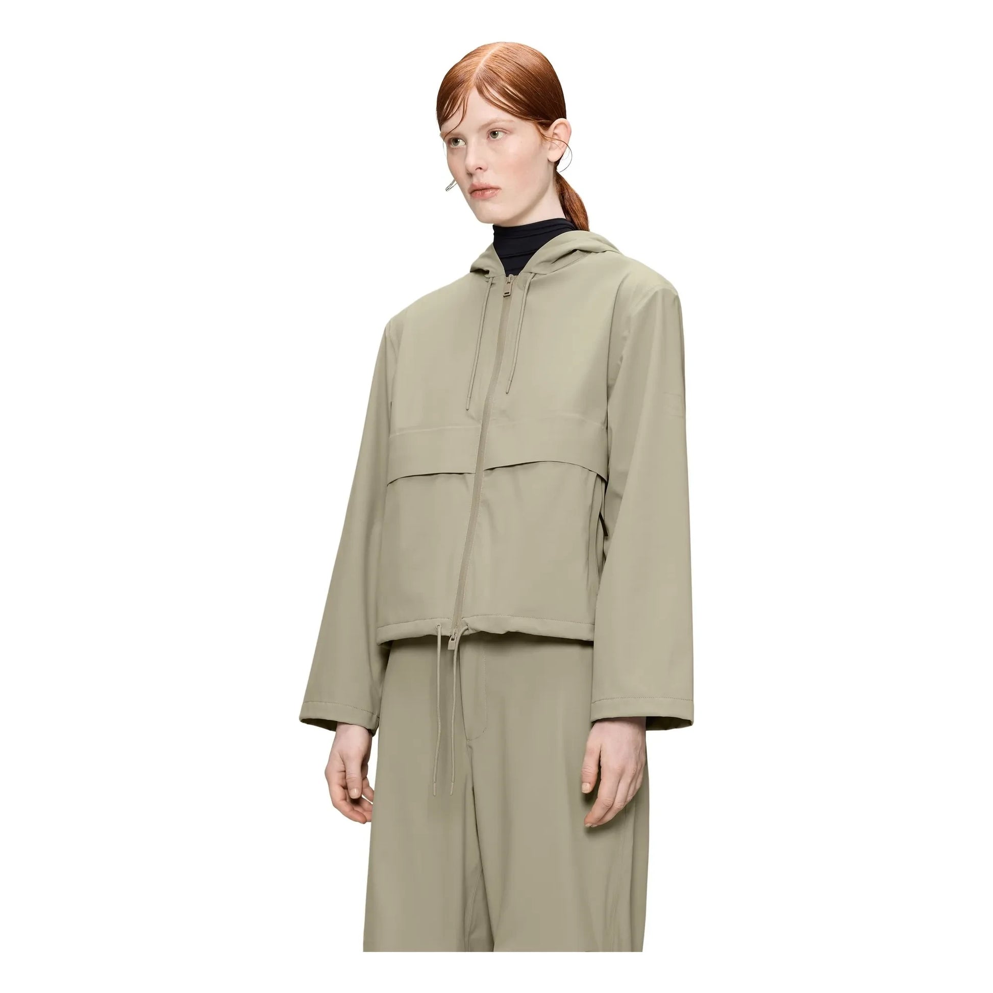 Rains - Suva Hardshell Short String Jacket W3 | Beige