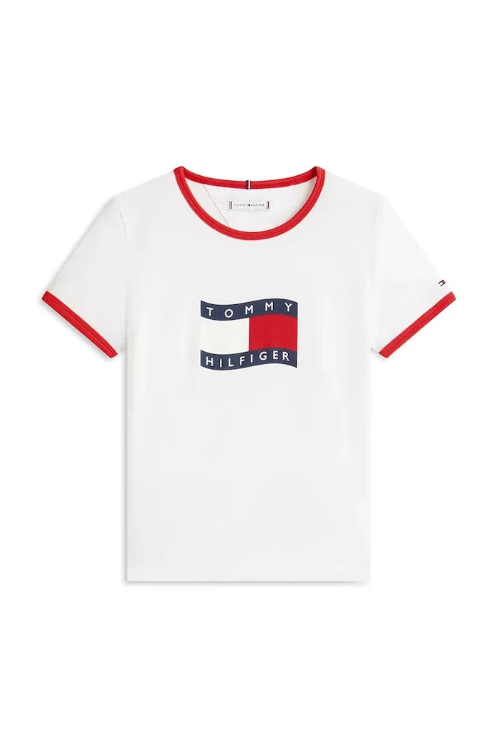 Tommy Hilfiger тениска за деца от памук