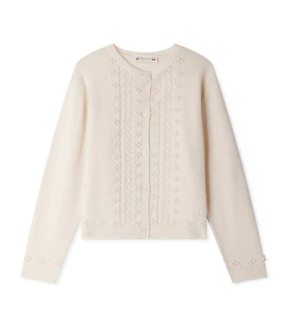 Wool-Cashmere Juka Cardigan (10-14 Years)