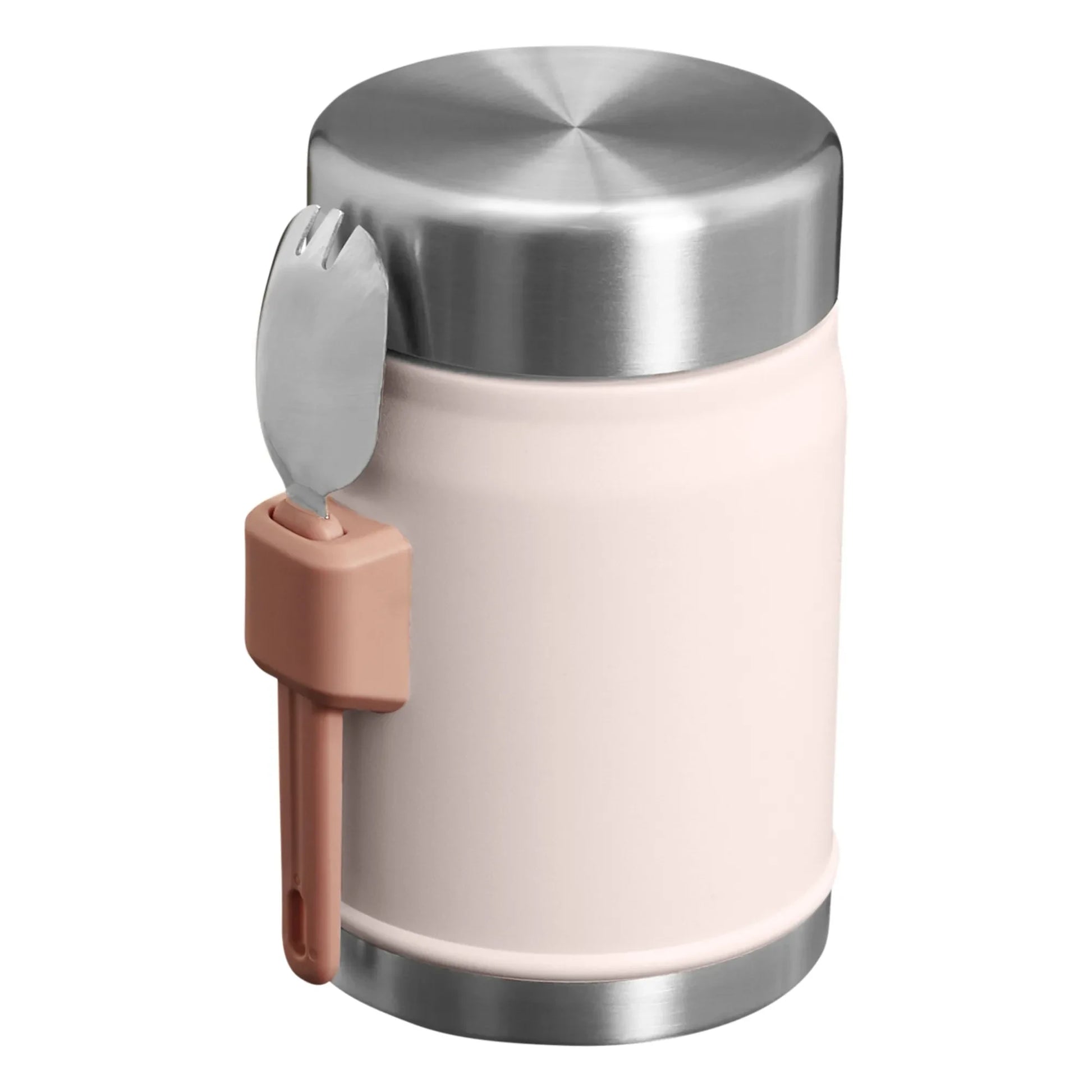 Stanley 1913 - Legendary isothermal jar with spoon/fork 0.4 L | Pale Pink