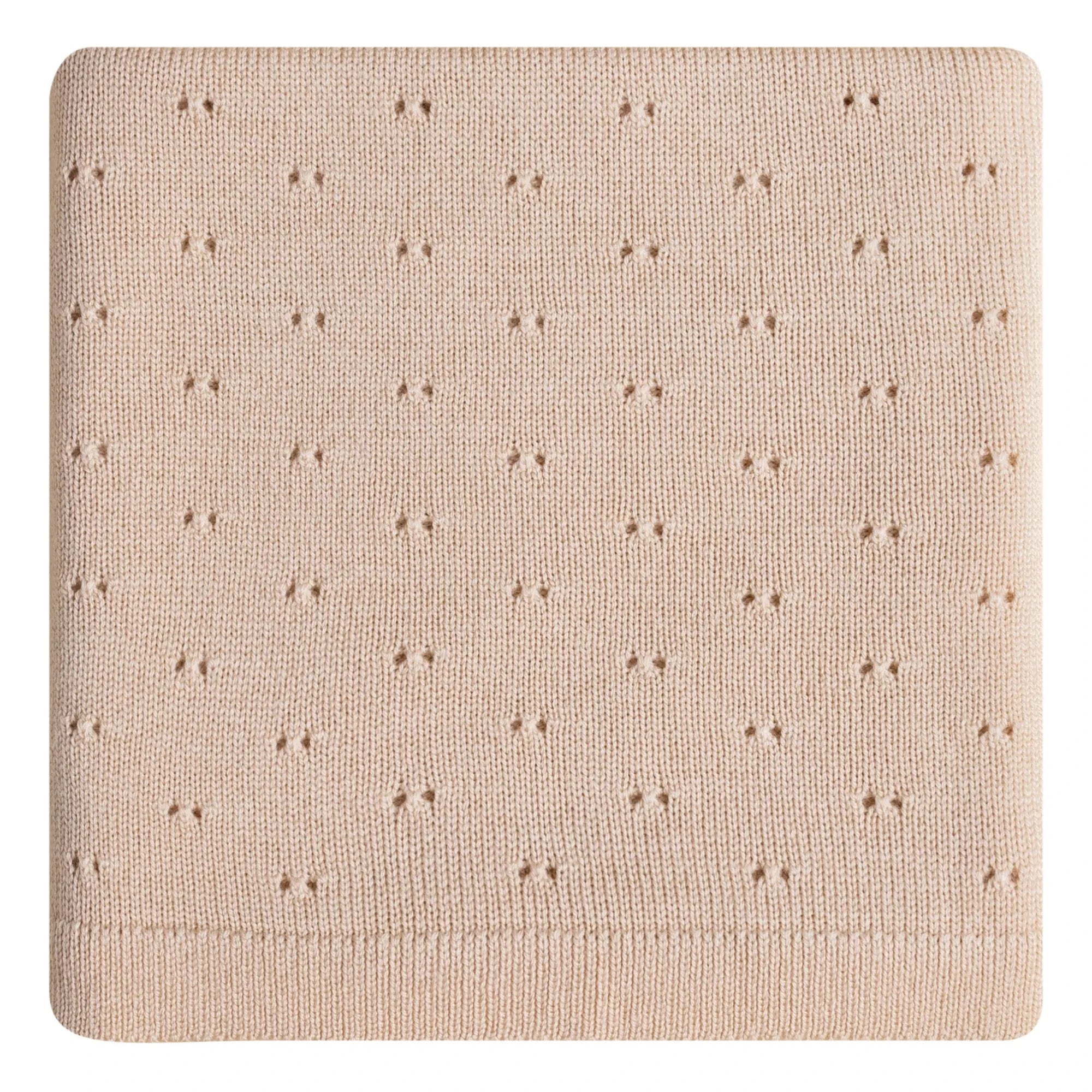 Hvid - Bibi Merino Wool Blanket | Oat