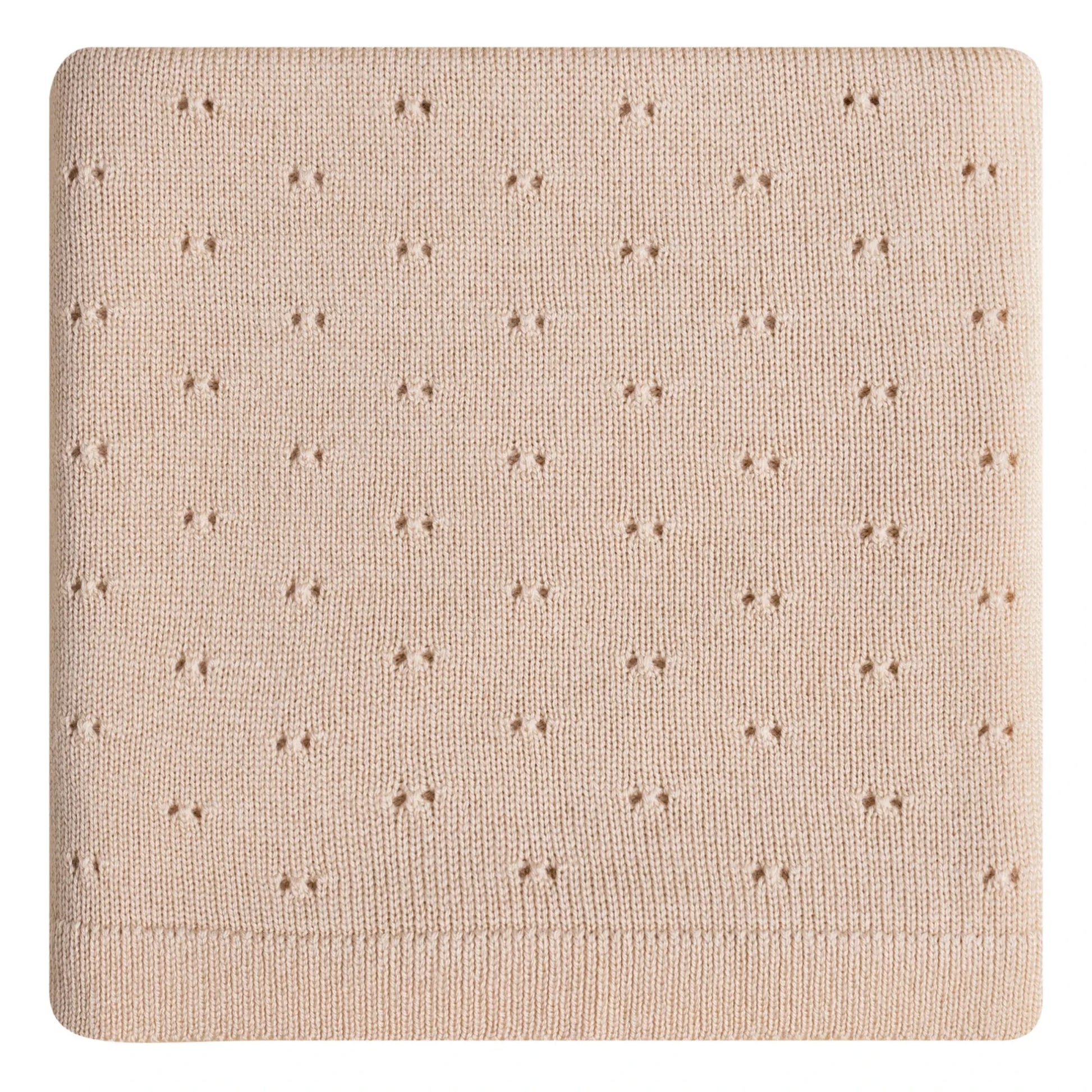 Hvid - Bibi Merino Wool Blanket | Oat