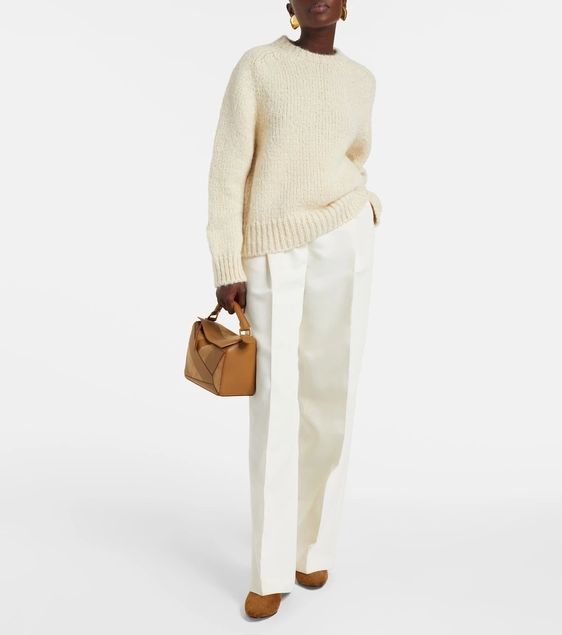 Le Monde Béryl - Allegra suede mules
