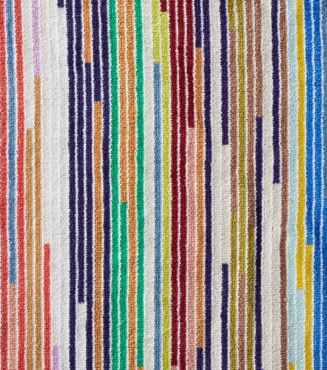Missoni - روب حمام ميلودي مخطط من القطن تيري