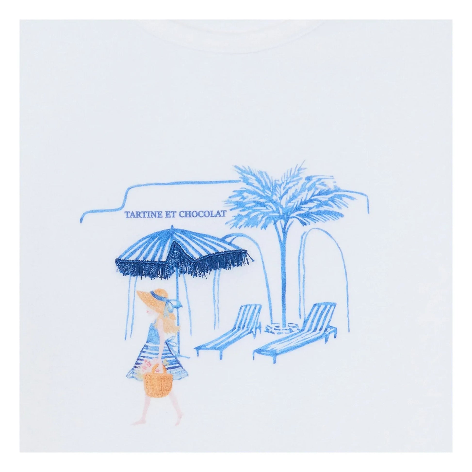 Tartine et Chocolat - Beach T-shirt | Blue