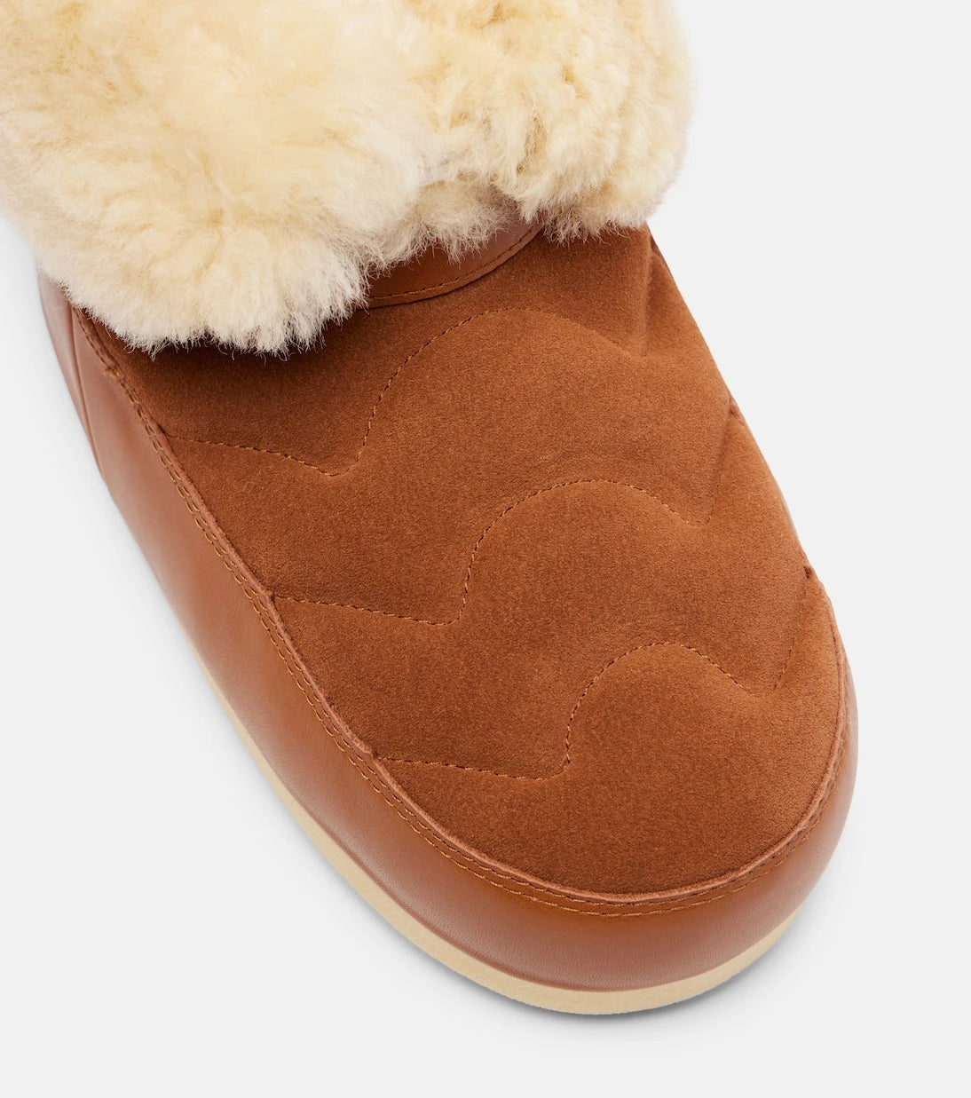 Moon Boot - EVX leather and suede snow boots