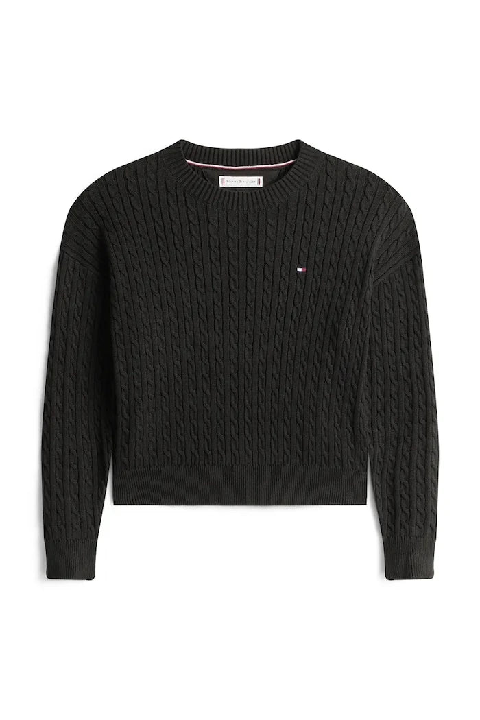 Детски памучен пуловер Tommy Hilfiger