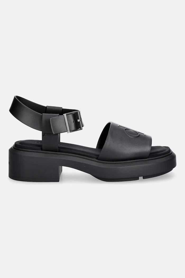 Calvin Klein сандали дамски CHUNKY SANDAL LTH MG