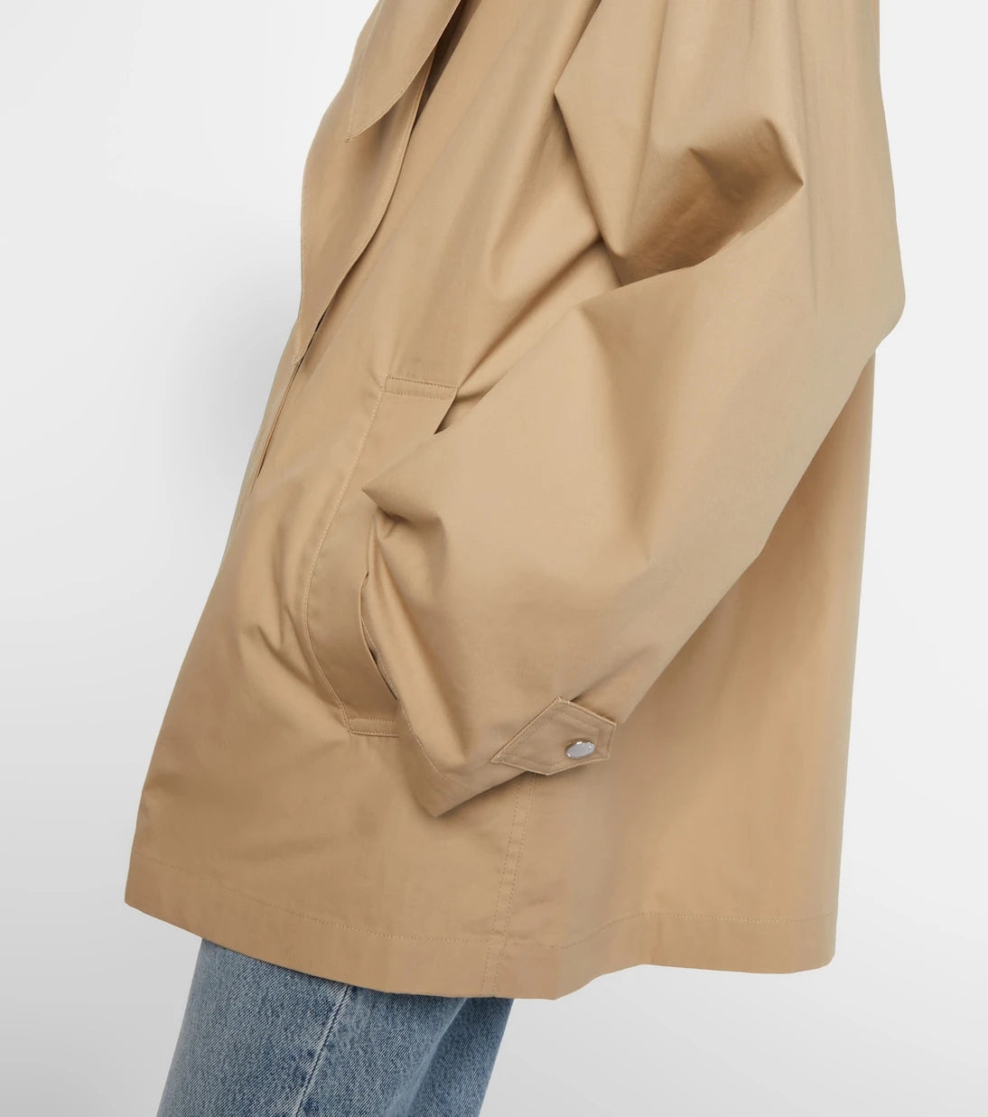 Toteme - Scarf-detail cotton jacket