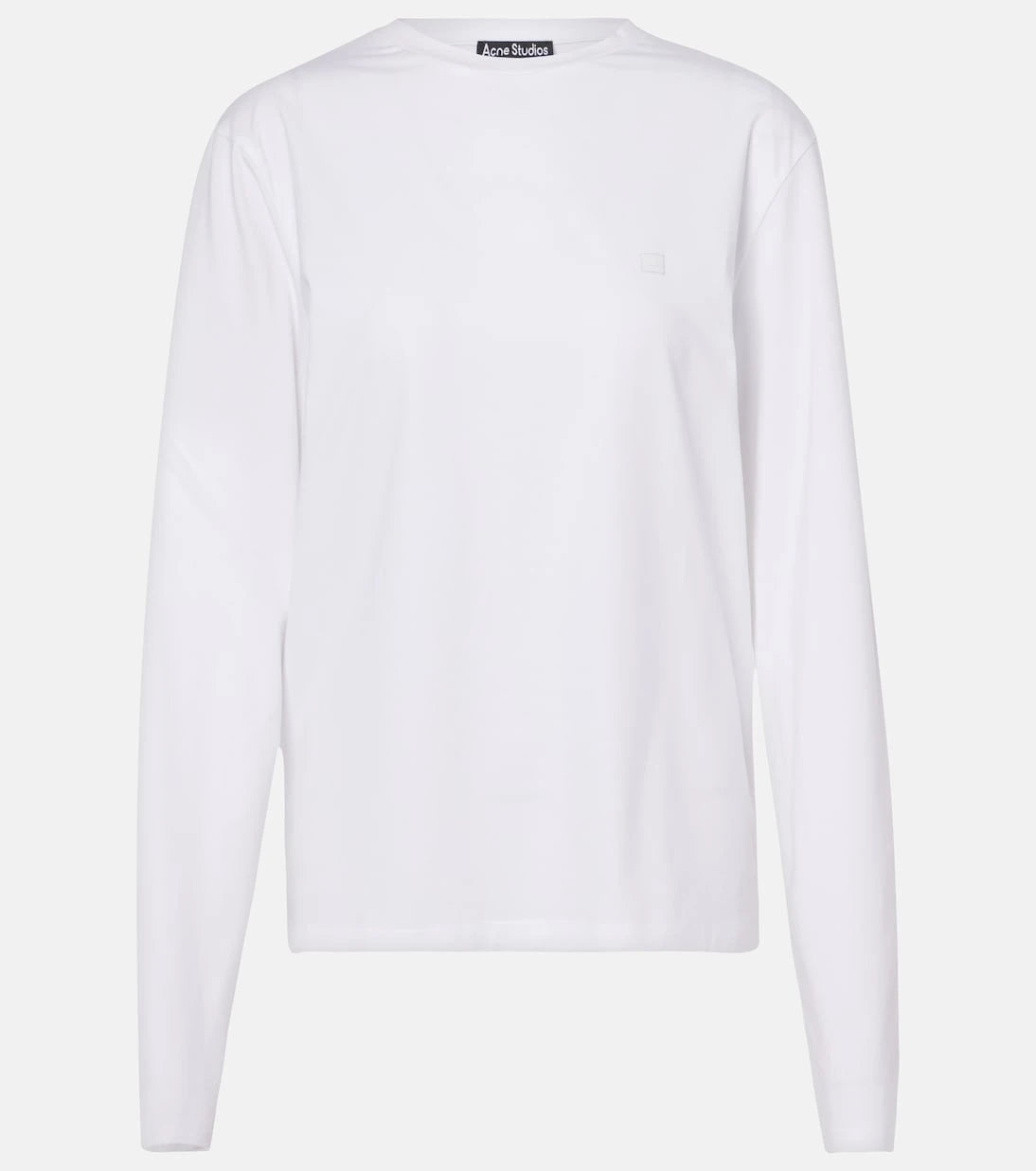 Acne Studios - Face cotton-blend jersey top