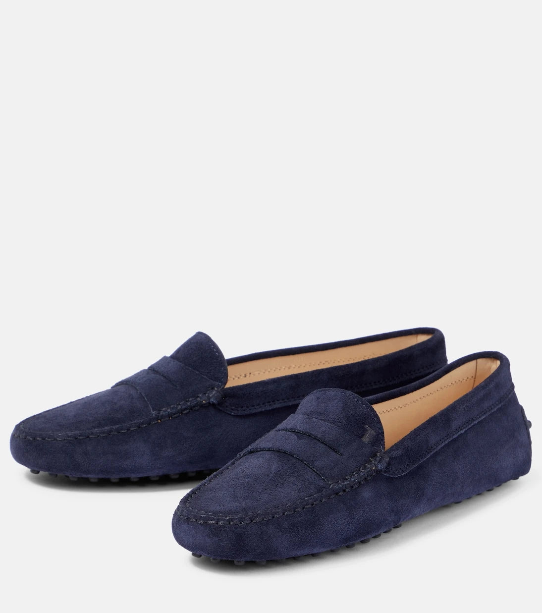 Tod's - Gommino suede loafers