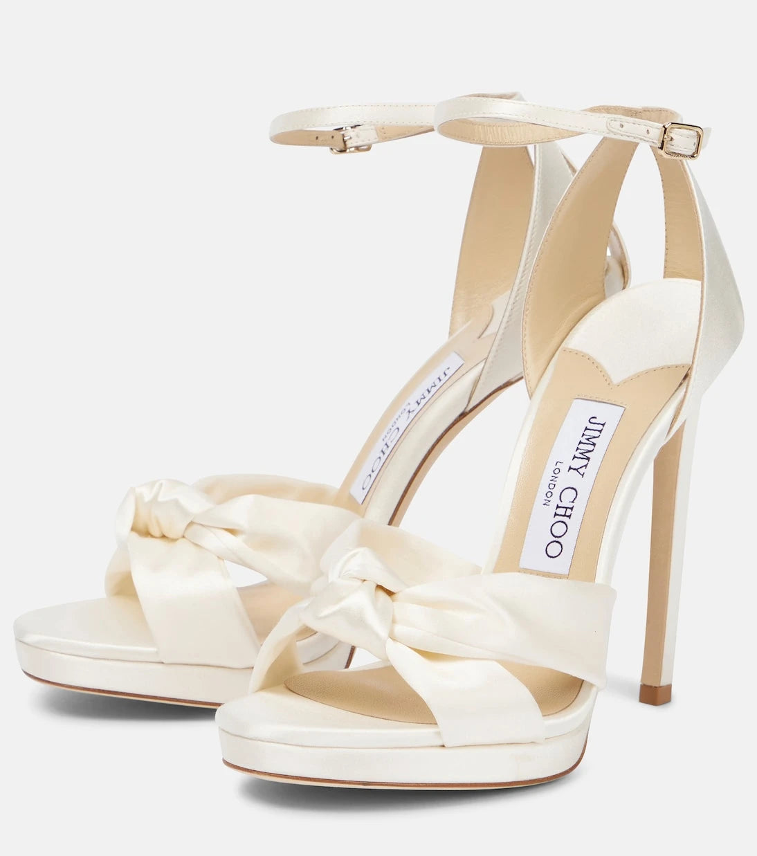 Jimmy Choo - Rosie 120 satin sandals