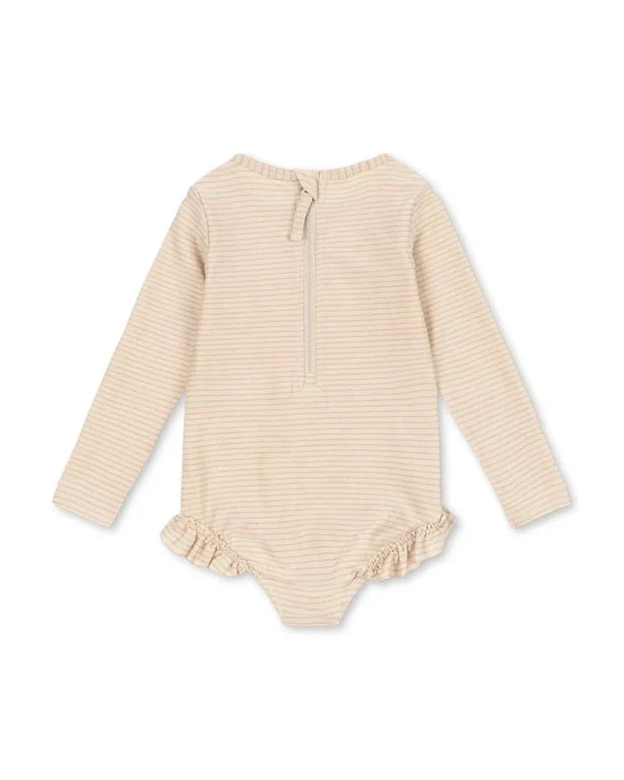 Konges Sløjd JADE LS SWIMSUIT Çocuk Tam Mayo