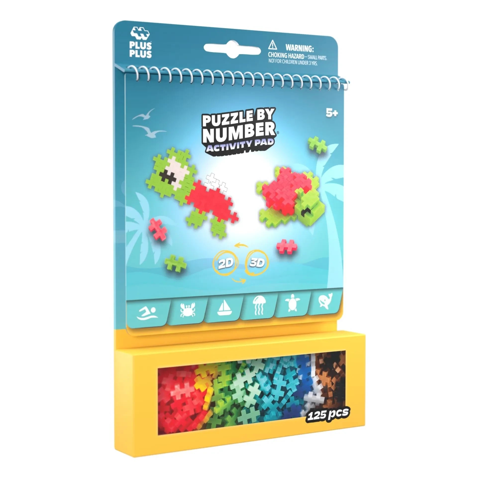 Plus-Plus - Ocean creative set - 125 pieces