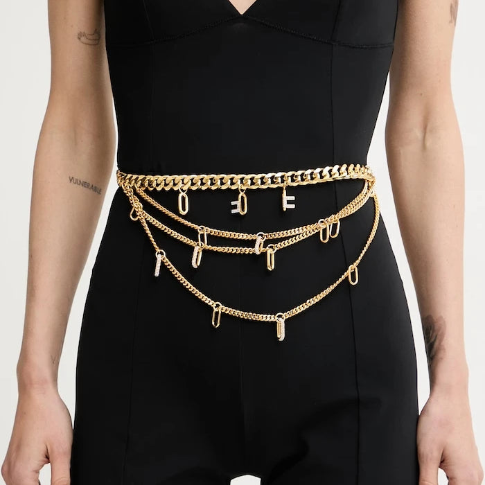 Elisabetta Franchi колан с бижута дамски