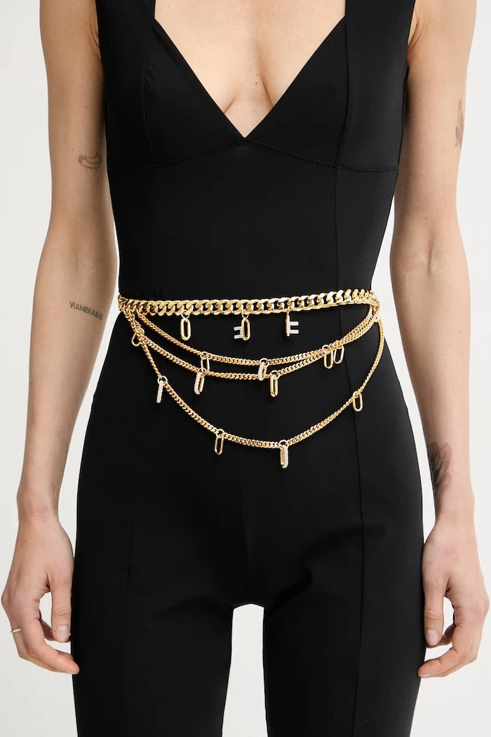 Elisabetta Franchi колан с бижута дамски