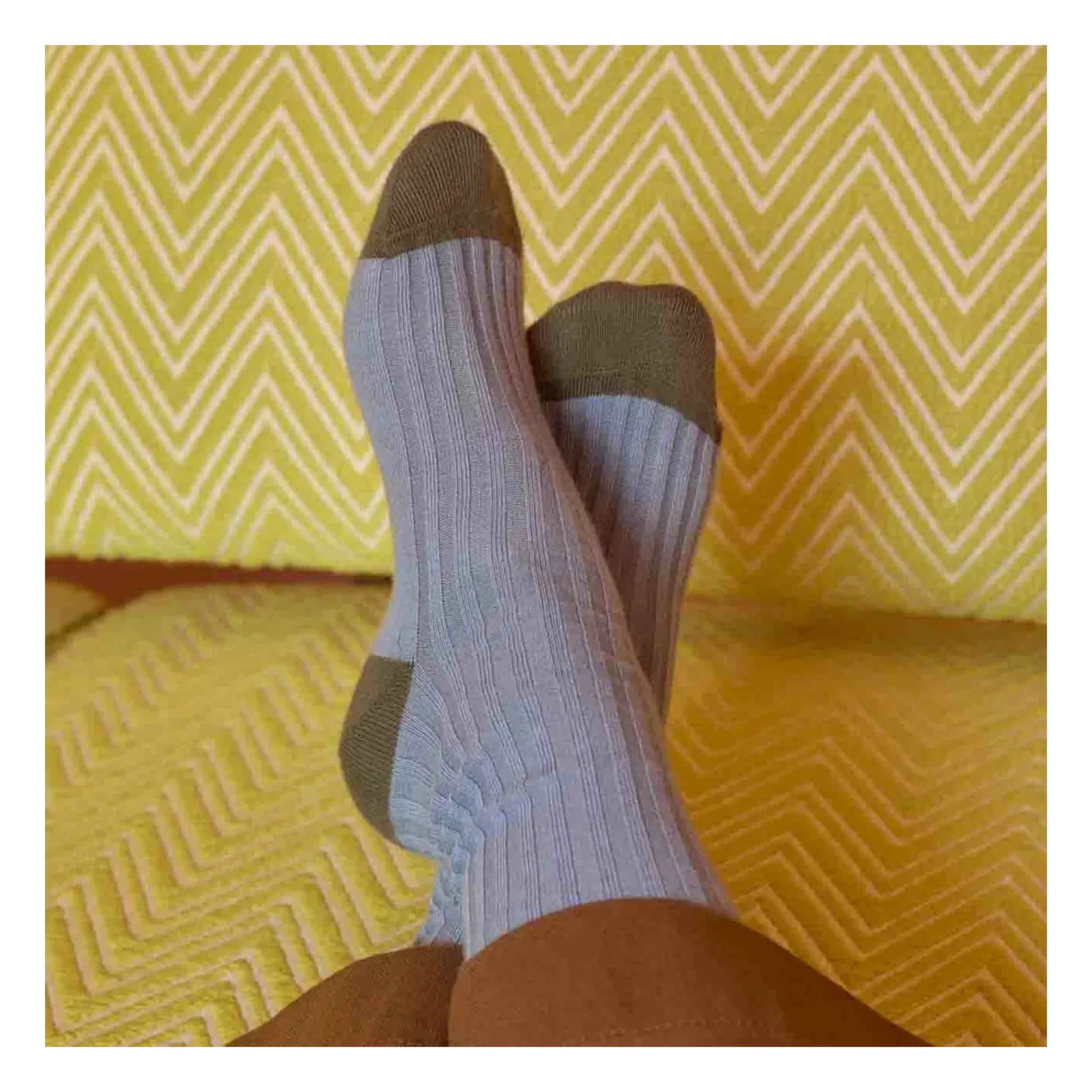 La cerise sur le gâteau - Yvette socks | Light blue