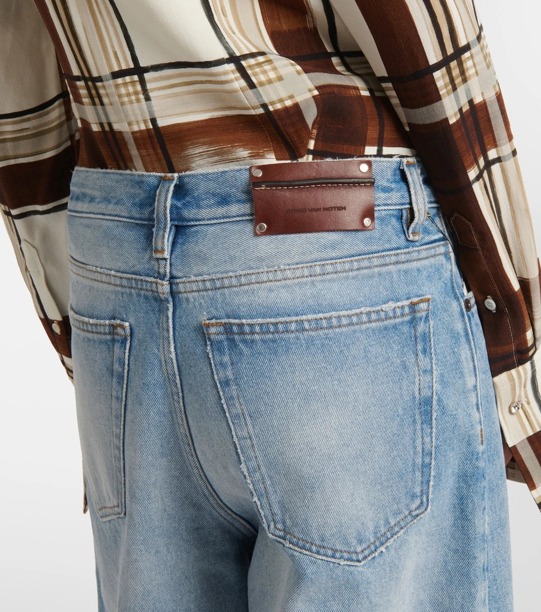 Dries Van Noten - Denim shorts