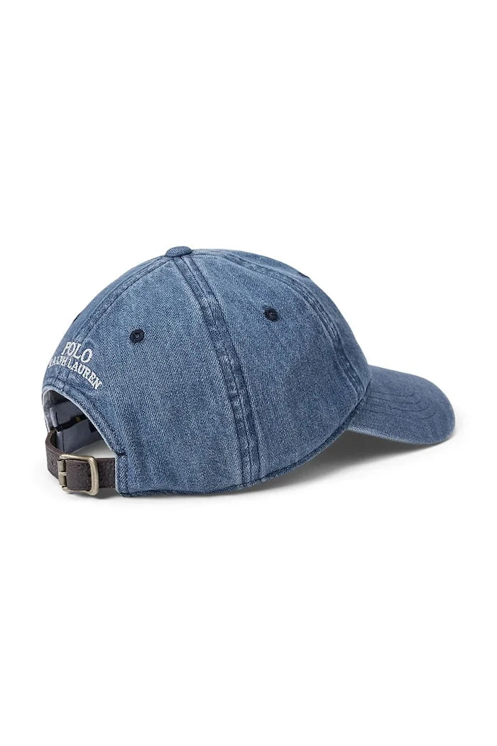 Памучна шапка с козирка Polo Ralph Lauren