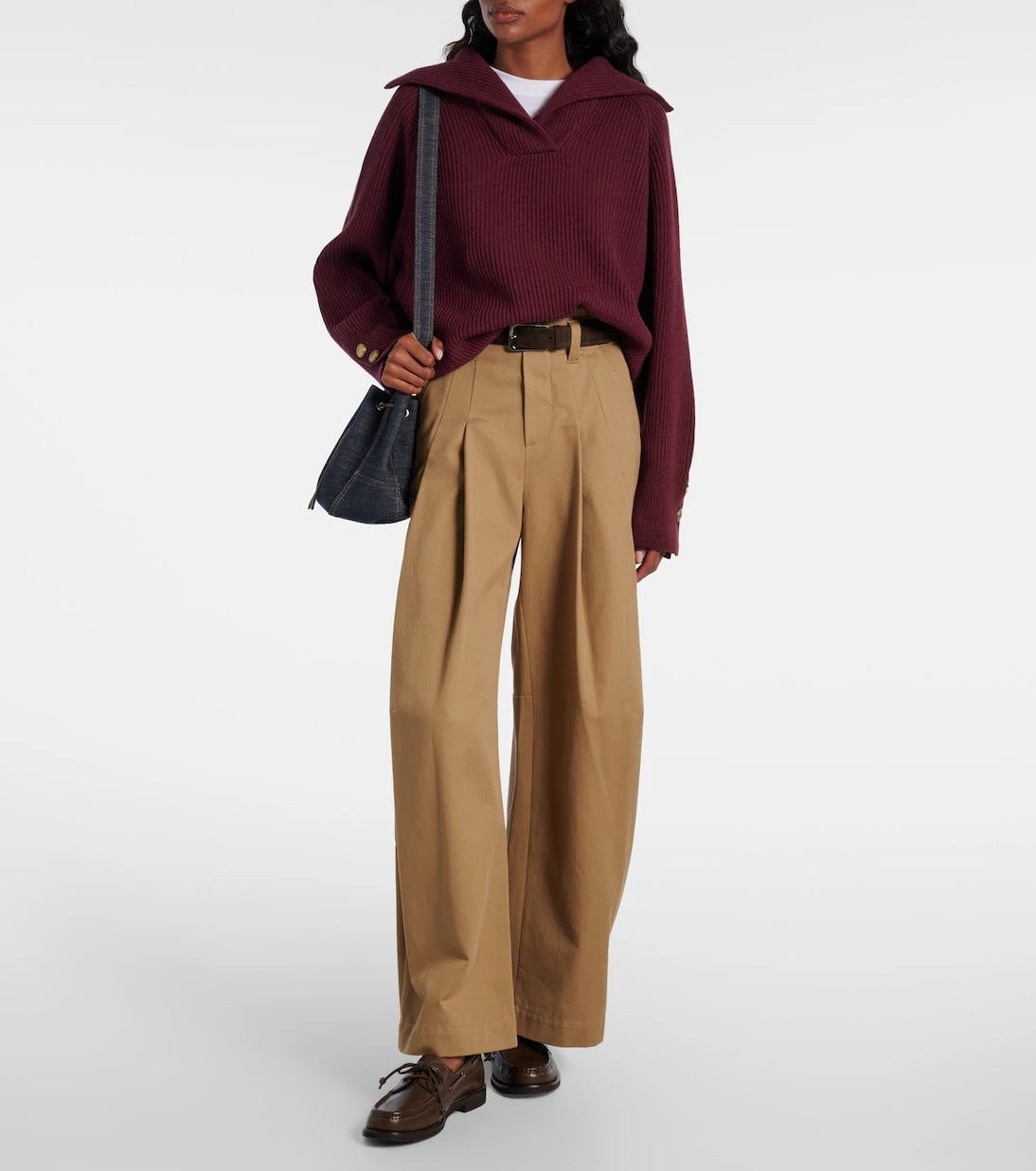 Brunello Cucinelli - Wool, cashmere, and silk sweater