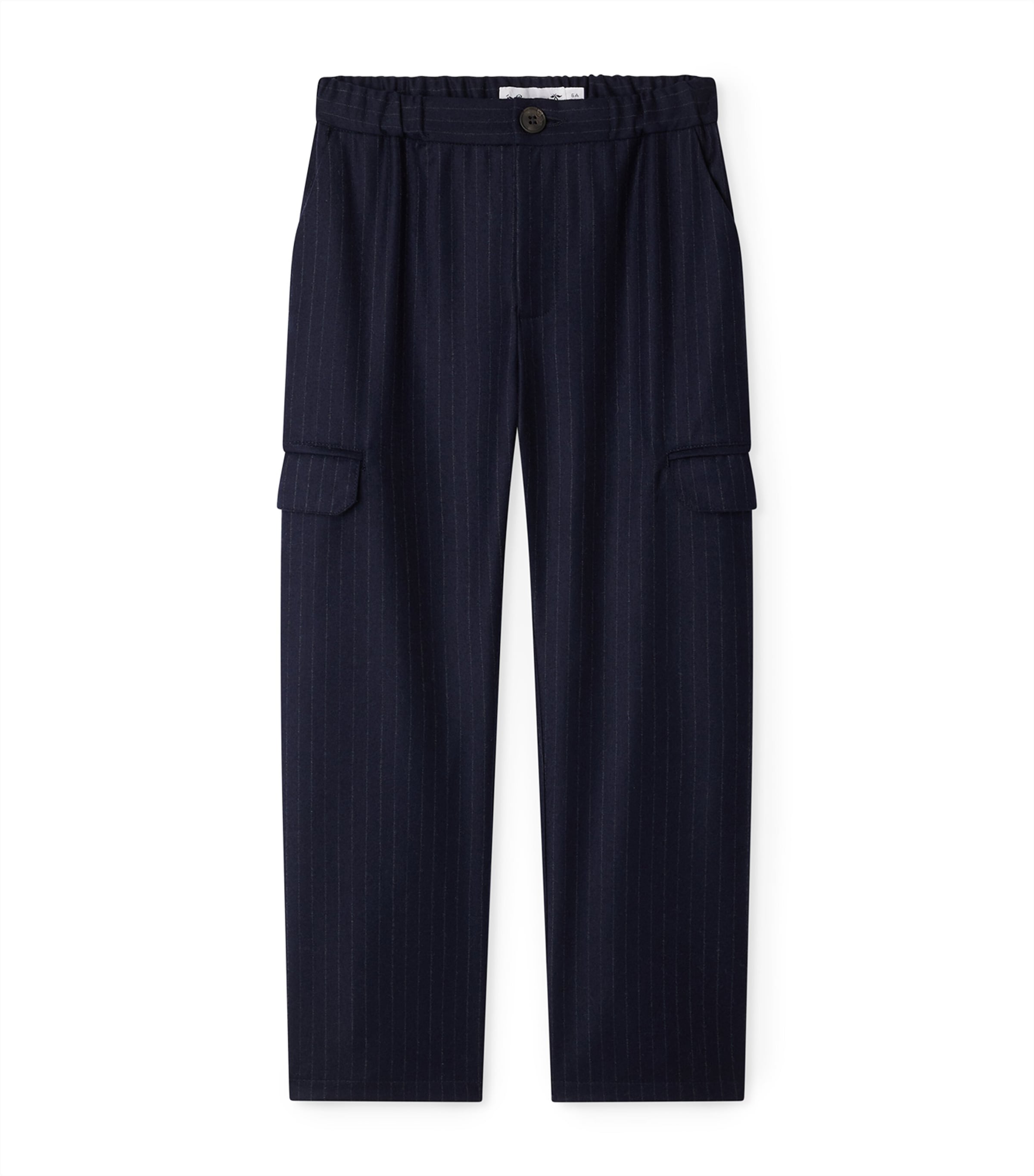 Wool Pinstripe Grant Trousers (4-8 Years)