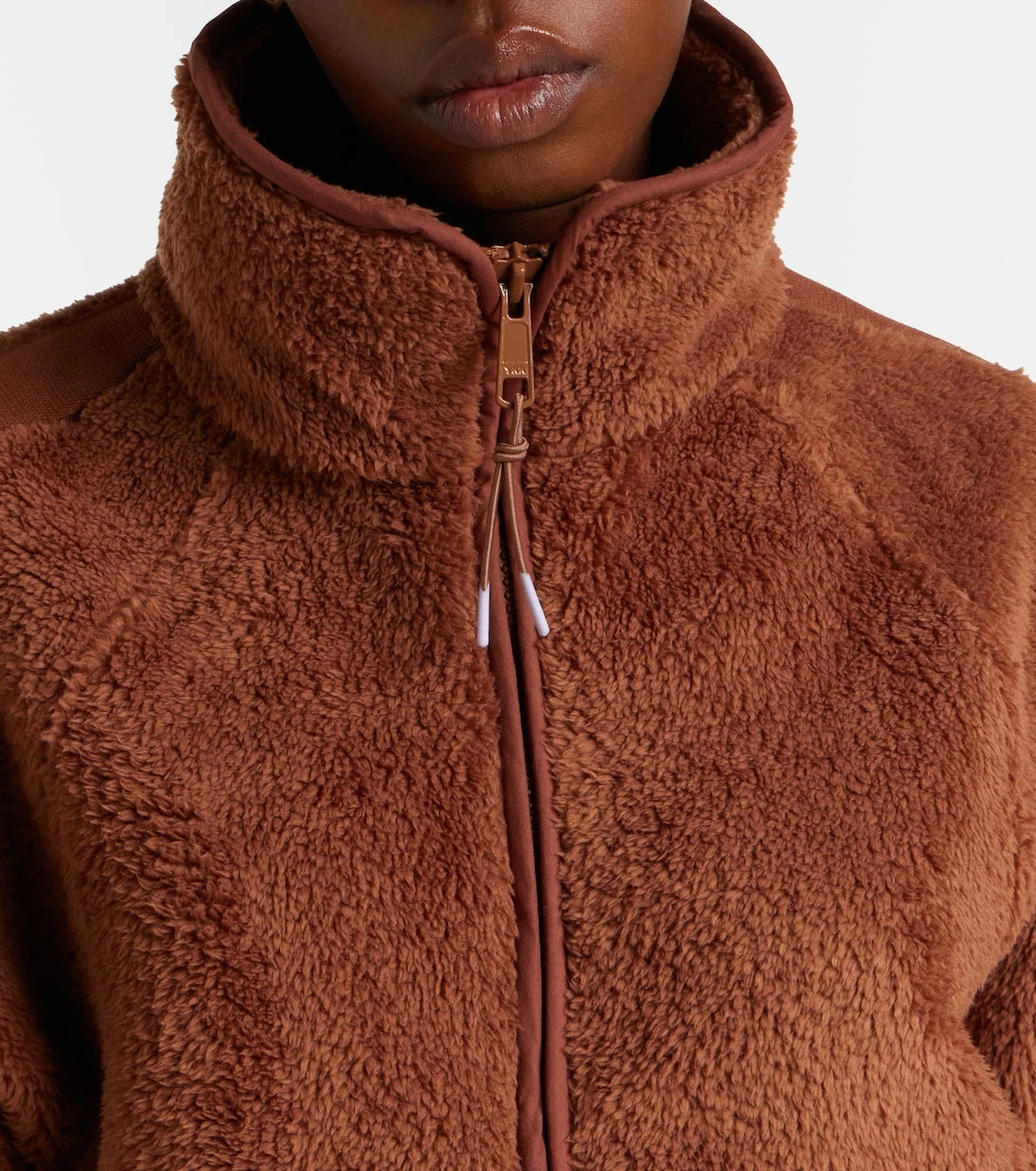 The Upside - Harlow fleece half-zip sweatshirt