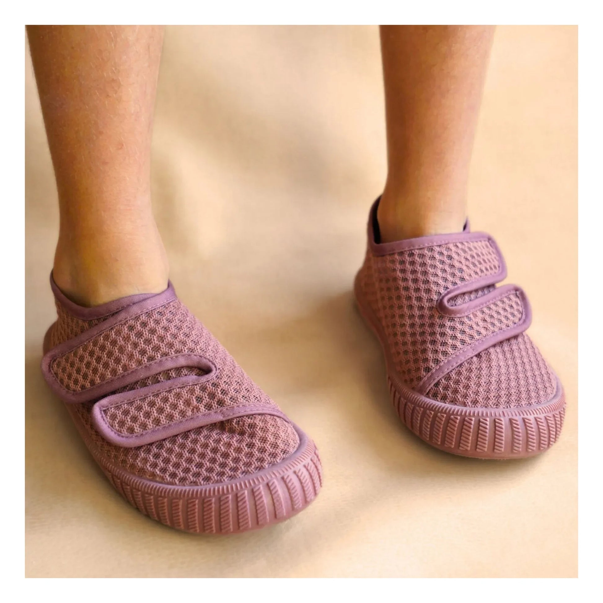 Grech & Co - Scratch Play Recycled Fiber Sneakers | Dusty Pink
