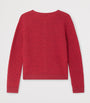 Wool Diamond-Knit Garancie Cardigan (4-8 Years)