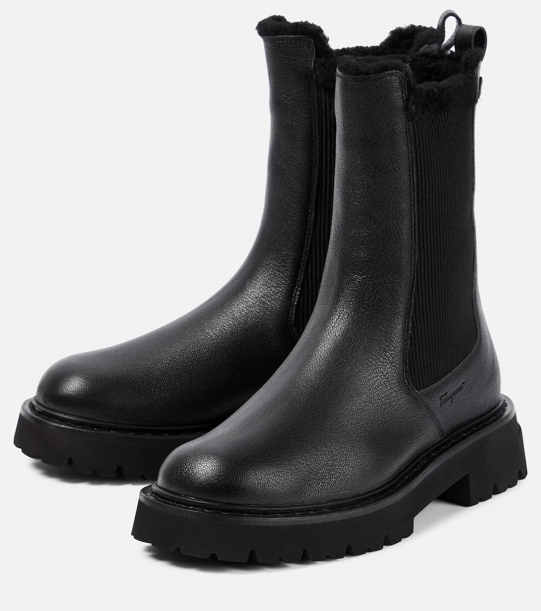 Ferragamo - Leather ankle boots
